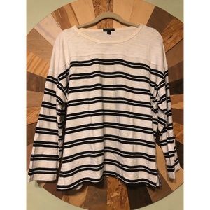 J. Crew Long Sleeve Stripe Shirt